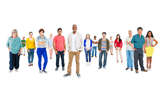 istock Group of Multiethnic Diverse Cheerful People 523093869