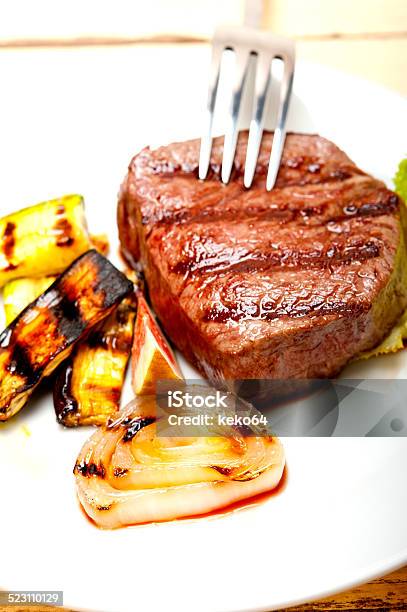 Grilled Beef Filet Mignon Stock Photo - Download Image Now - Backgrounds, Barbecue - Meal, Beef