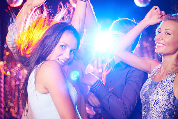 istock Clubbers on dance-floor 523111453