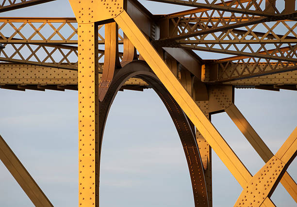 istock Yellow Bridge Joints and Beams 523137259