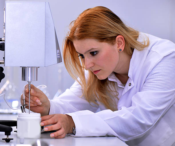 istock examining new cream quality in the lab 523137869