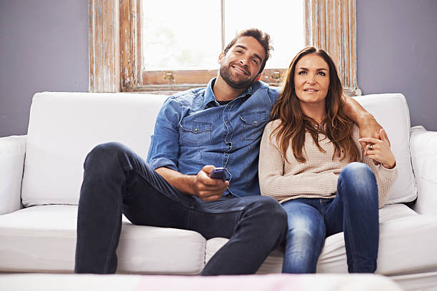 istock Catching up on their favorite shows 523138033