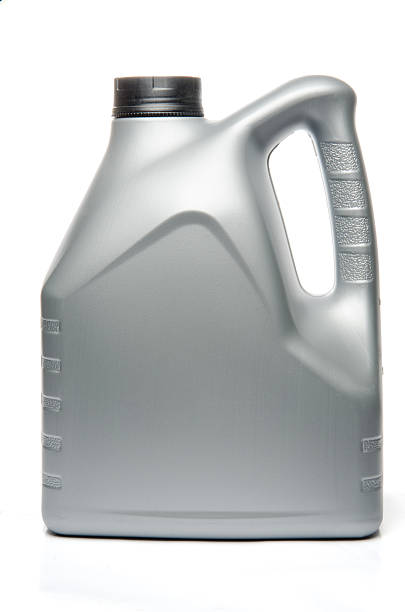 istock Gray Motor Oil Bottle 523145939