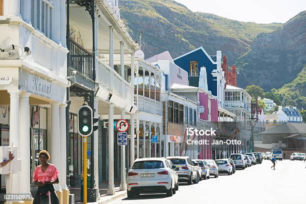 Main Street In Der Simons Town Südafrika Stockfoto und mehr Bilder von Afrika - Afrika, Anhöhe, Architektur