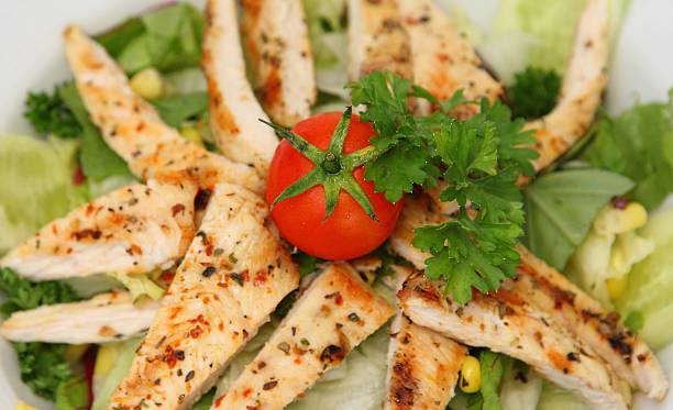 istock Chicken Salad with Tomato 523151295