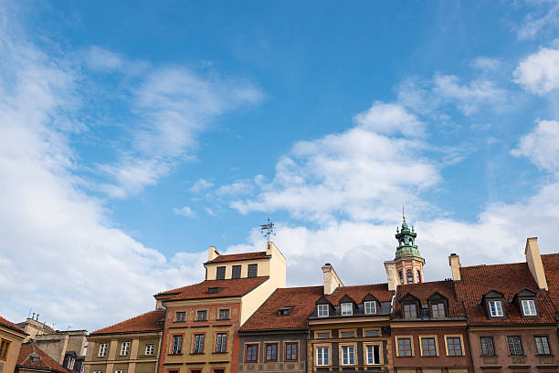 istock Architecture in old town Warsaw, Poland 523154434