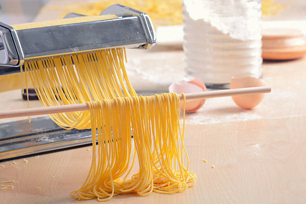 istock Preparation of homemade pasta 523159072