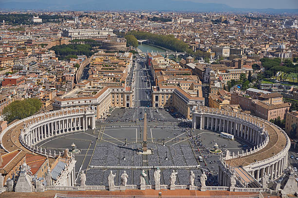 istock Aerial view of vatican 523161604