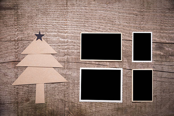 istock Christmas tree and old photos 523161677