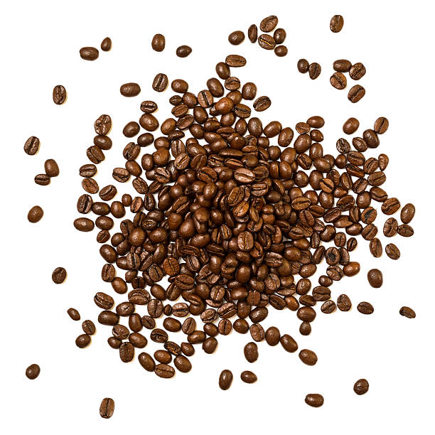 istock Shot from above pile of coffee beans 523161930