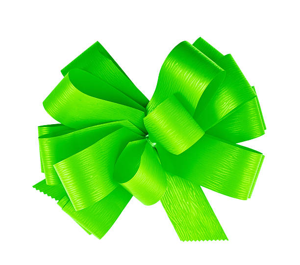 istock Gift ribbon bow isolated 523163960