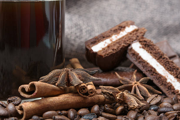 istock coffee with sweets and spices 523164984