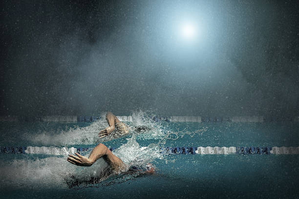 istock Swimming in waterpool 523166616