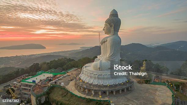 Big Buddha Viewpoint Stock Photo - Download Image Now - Giant Buddha, Phuket Province, Kata Beach