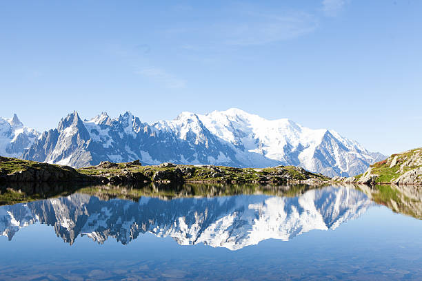 istock Lac Noir above Chamonix on a perfect summers day 523176324