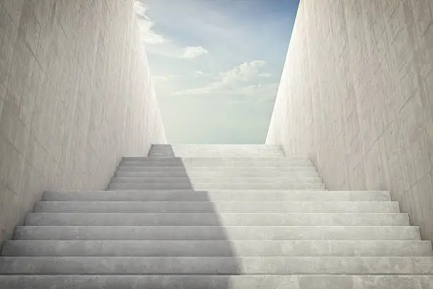 Photo of Stairs And Blue Sky