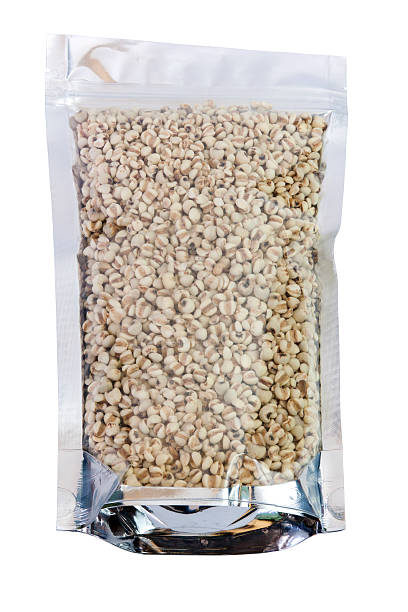 istock Millet rice. millet grains on white background 523180306