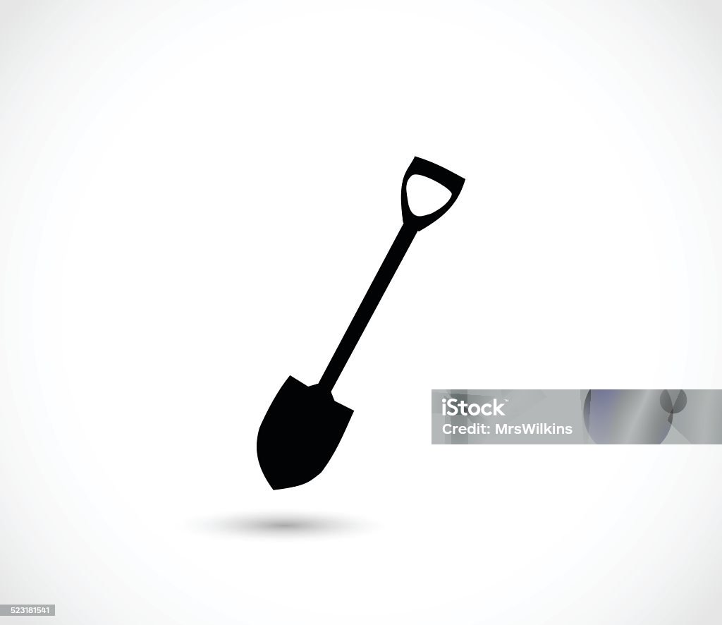 Shovel icon vector Agriculture stock vector