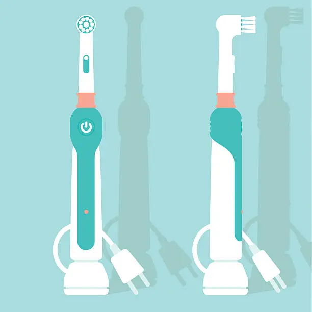 Vector illustration of Electric Toothbrush