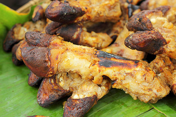 istock Pork leg grilled for cooking 523182443