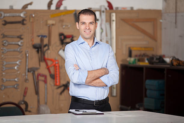 istock Happy Young Small Business Owner 523183007