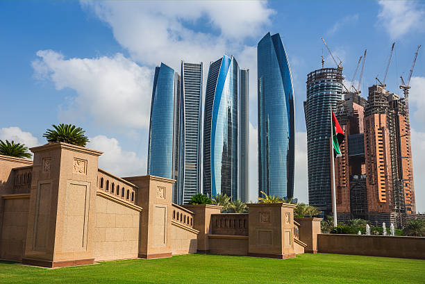 istock Skyscrapers in Abu Dhabi, UAE 523183392