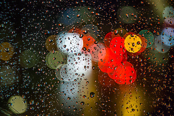 istock Rainy days,Rain drops on window,rainy weather,rain background 523184587