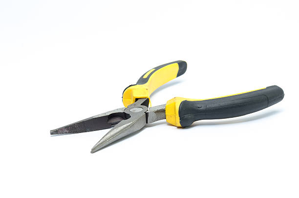 istock pliers yellow isolated on white background 523200105
