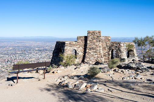 South Mountain Park locates in Phoenix, Arizona.It's the largest municipal park in the United States, one of the largest urban parks in North America. It has been designated as a Phoenix Point of Pride.