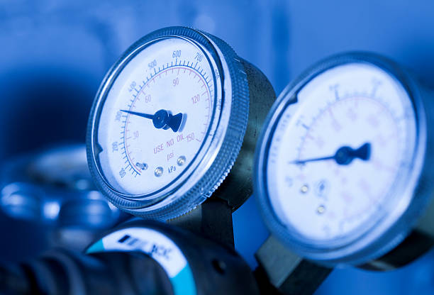 istock Industrial pressure guage 523200823