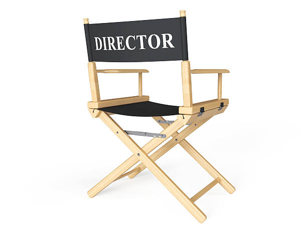 istock Cinema Industry Concept. Directors Chair 523201685