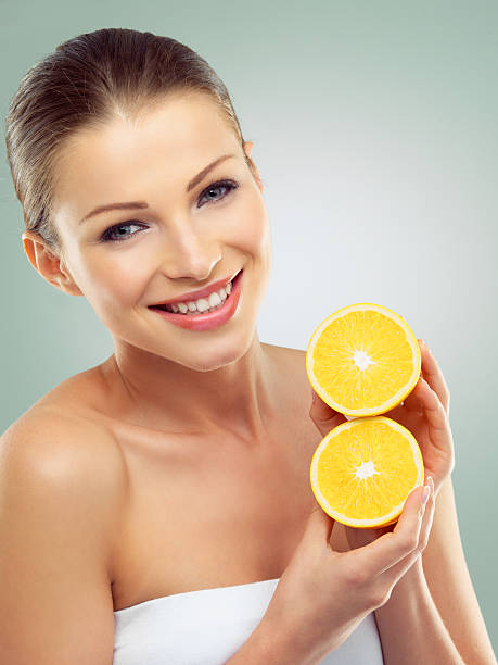 istock Citrus is her secret to great skin 523213351