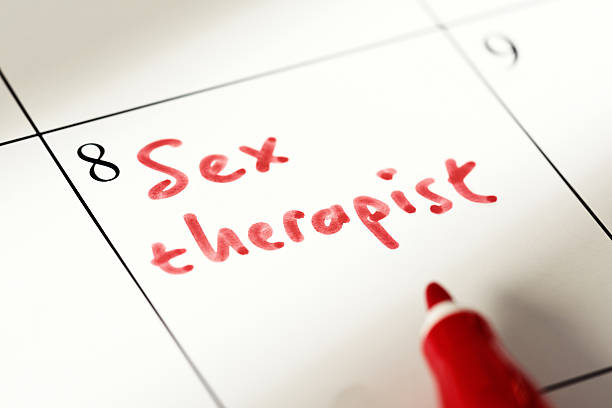 istock Calendar with appointment marked 