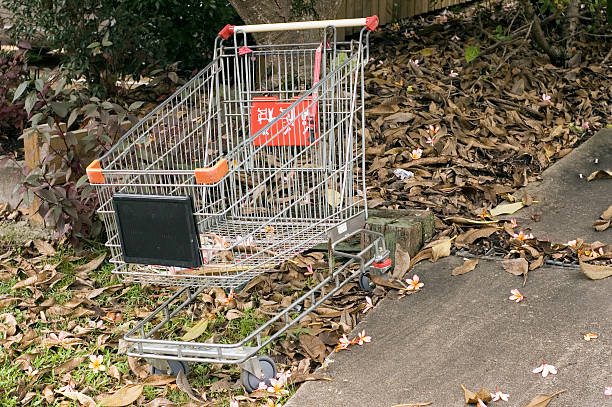 istock Abandoned Shopping Cart 523214447