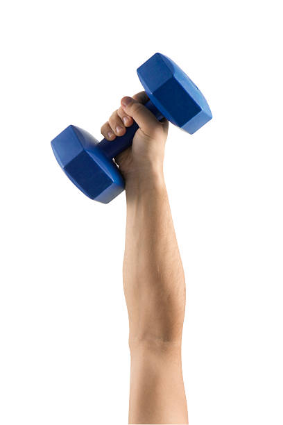 istock dumbbell - sports equipments (Clipping path) 523214535
