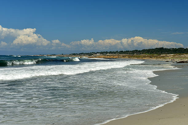 istock Beach at Spanish Bay with Blue Sky in Monterey 523215639
