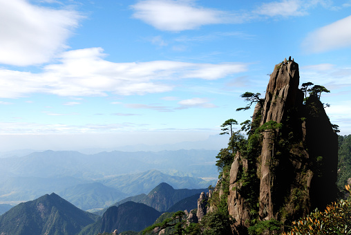 Beautiful Scenery of Sanqing Mountain in Jiangxi Province China