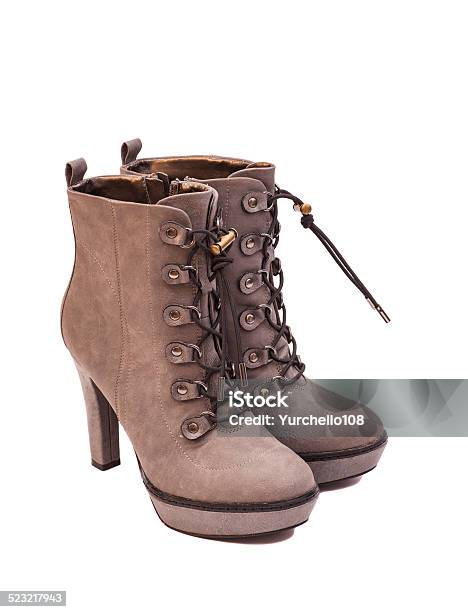 Modern Fashionable Women Winter Boots Stock Photo - Download Image Now - Adult, Arts Culture and Entertainment, Close-up