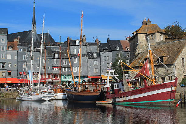 istock Old Honfleur Basin, France 523218861