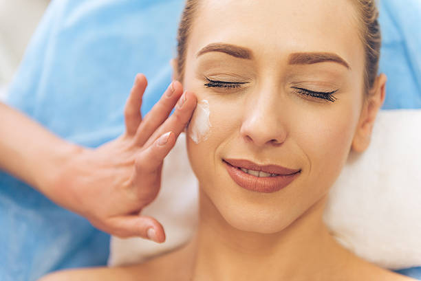 istock Woman at the cosmetician 523237952
