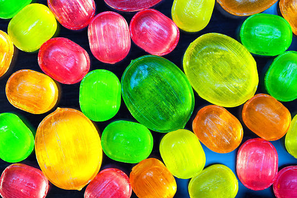 istock abstract background from colorful sweets of sugar candies 523238708