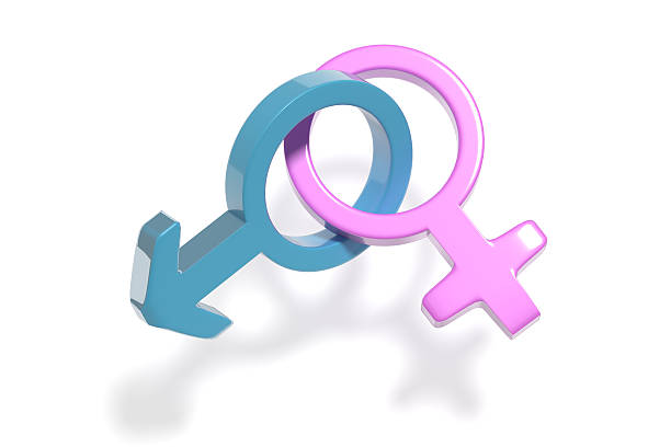 istock Two symbols of heterosexual relationship 523239902