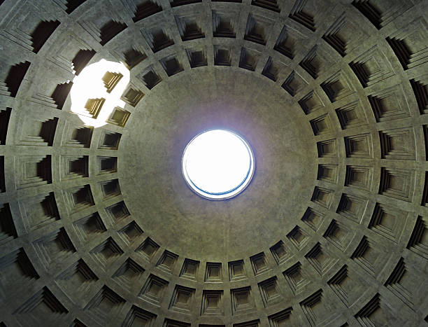istock Ceiling Oculus Pantheon Rome Italy 1 523240378