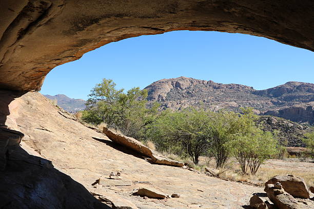 istock Outlook from the Phillips Cave in Erongo Mountains, Namibia Africa 523241132