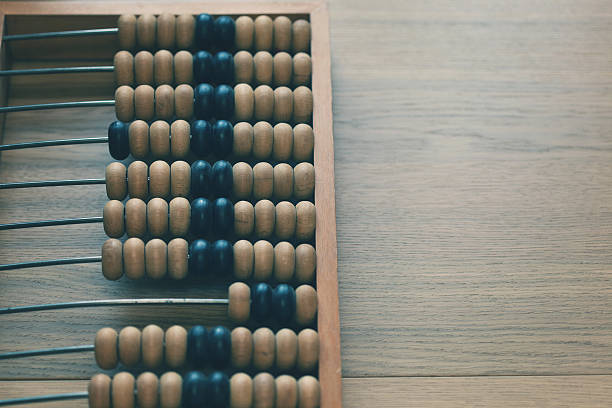 istock Russian abacus, russian scores. calculating frame 523244590