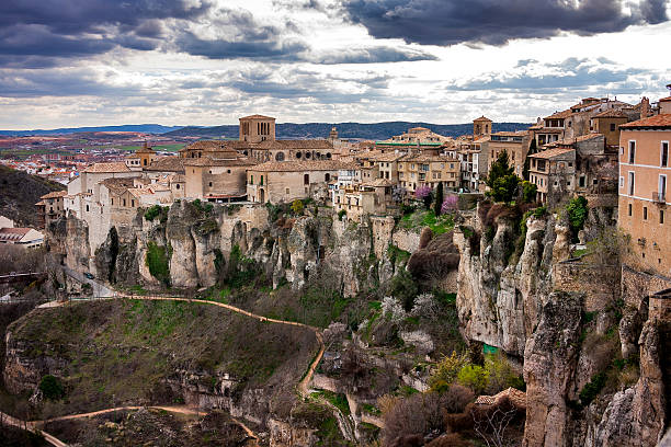 istock Cuenca, Castile La Mancha, Spain, Hanging Houses 523248406