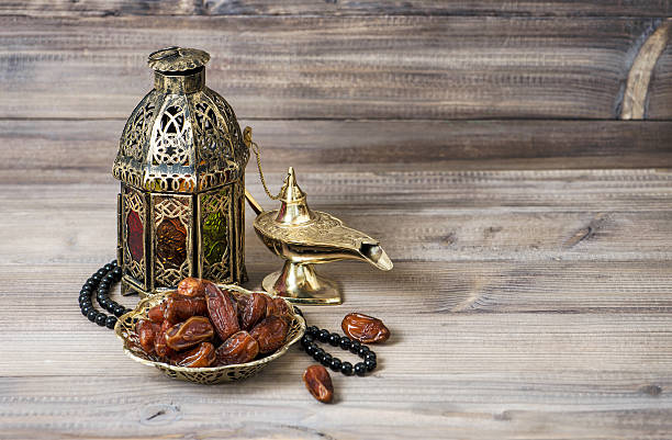 istock Islamic holidays decoration. Arabian lantern Ramadan kareem 523249026