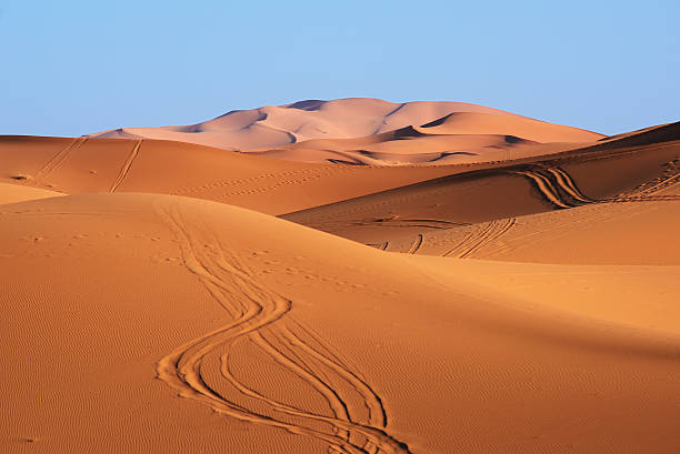 istock Morocco. Sand dunes of Sahara desert 523250678
