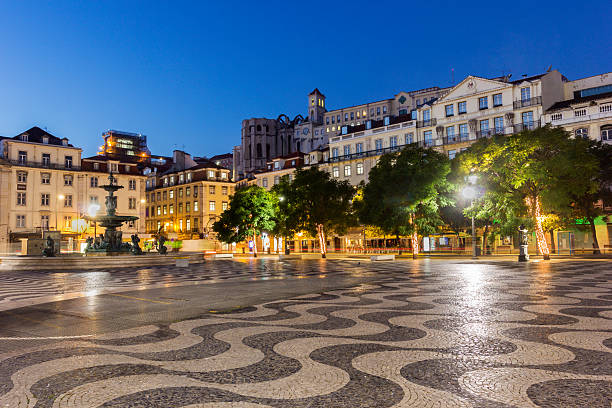 istock Rossio Square in Lisbon in Portugal 523256376