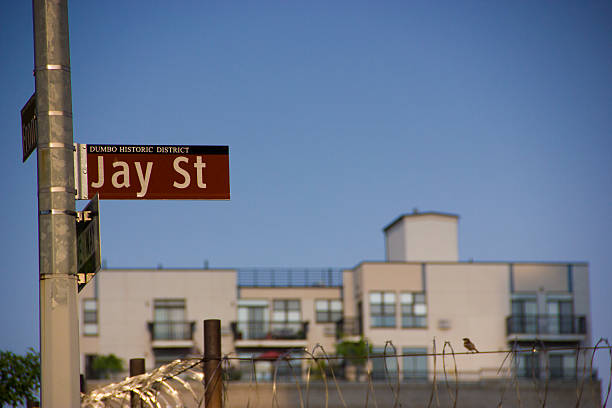istock Jay Street in Brooklyn, NYC 523258526